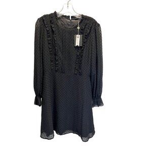 NWT The Essence Collection Black Dress size large